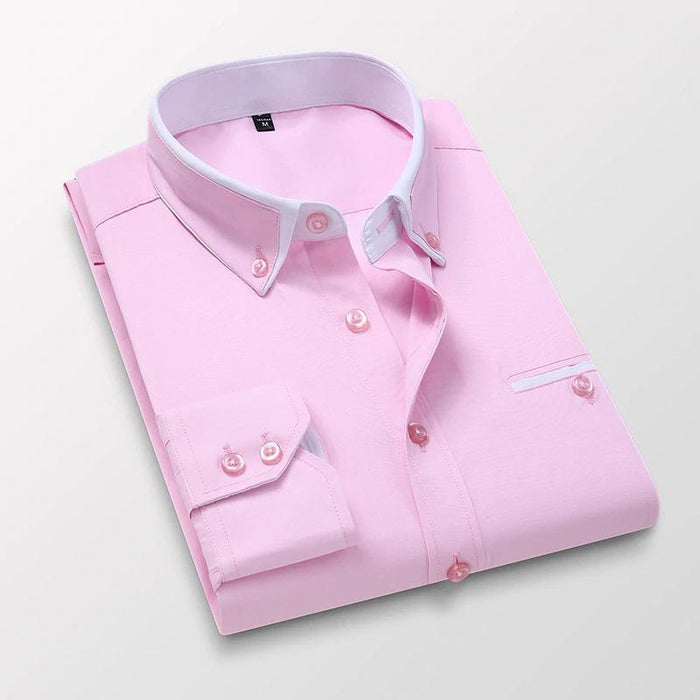 Men's Pink Colbert Dress Shirt