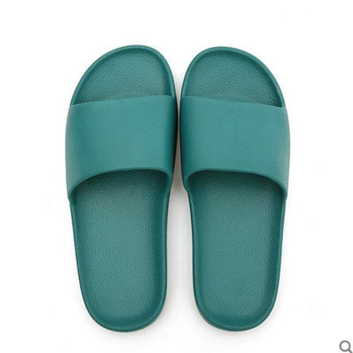 Men's Teal Casual Slides