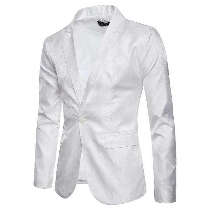 Men's White Hefner Blazer