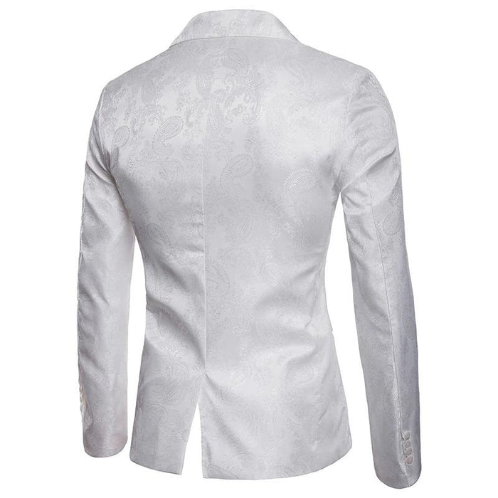 Men's White Hefner Blazer