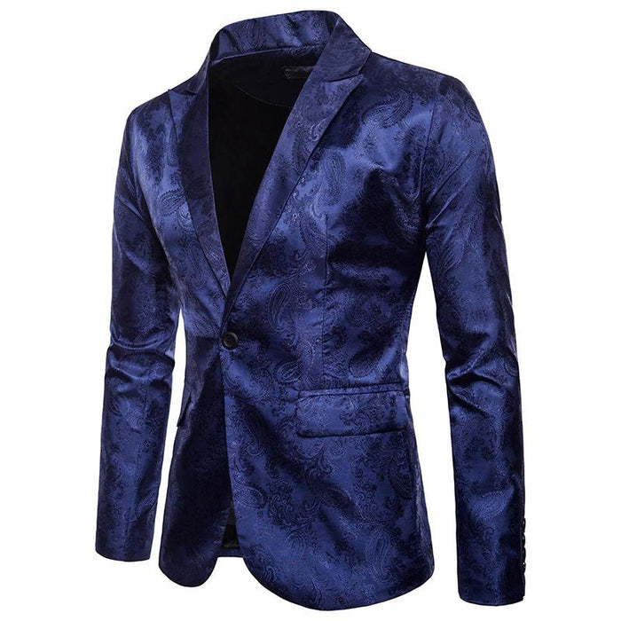 Men's Dark Blue Blazer