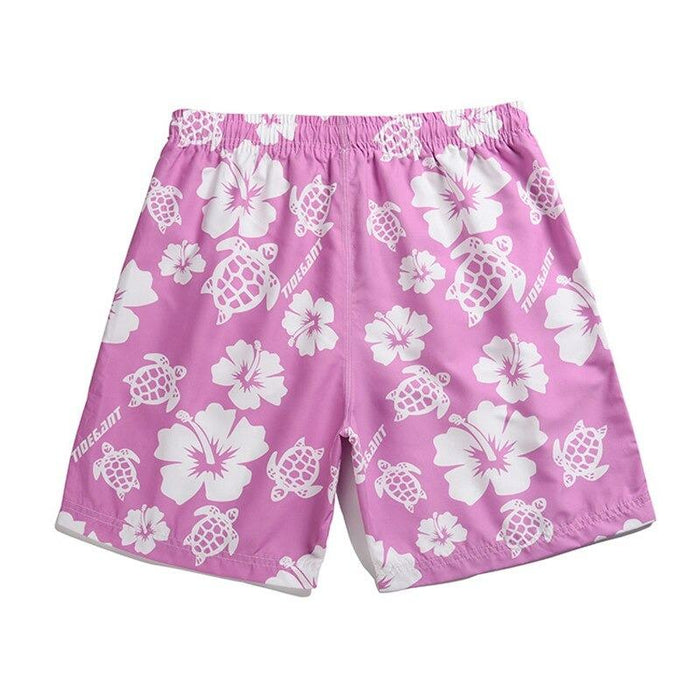 Men's Pink Blossoms Swimming Bottoms