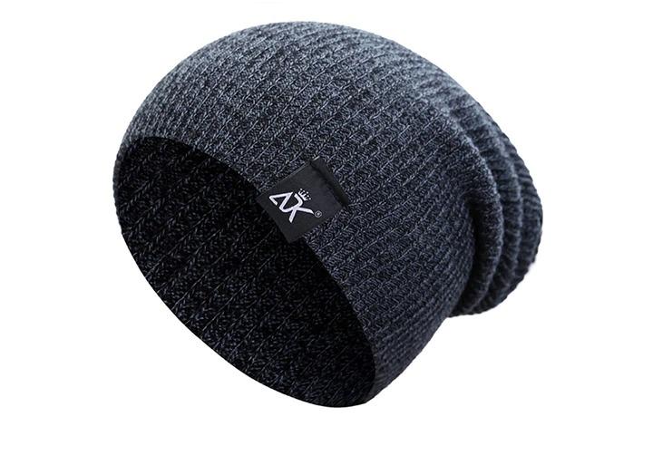 Dark Grey Slope Beanie
