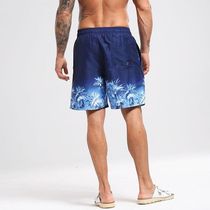 Men's Blue Grass Swimming Bottoms