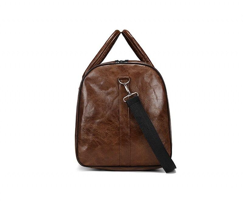 Men's Brown Leather Money Bag