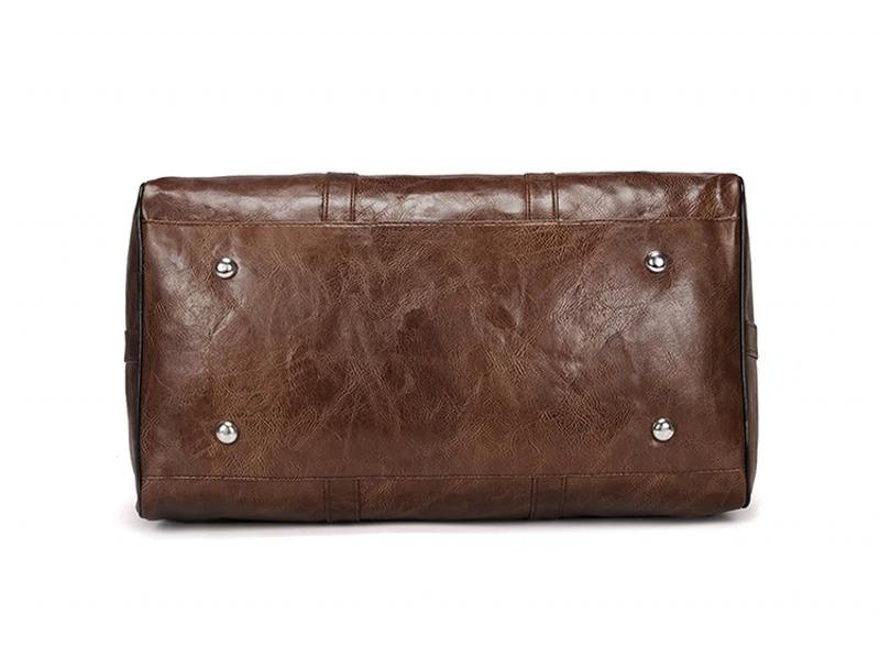 Men's Brown Leather Money Bag