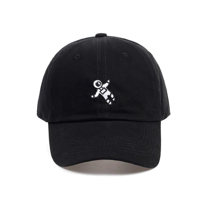 Black Astronaut Cap