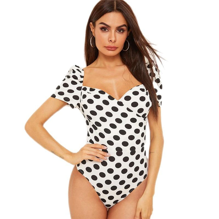 Brooke Polka Dot Bodysuit