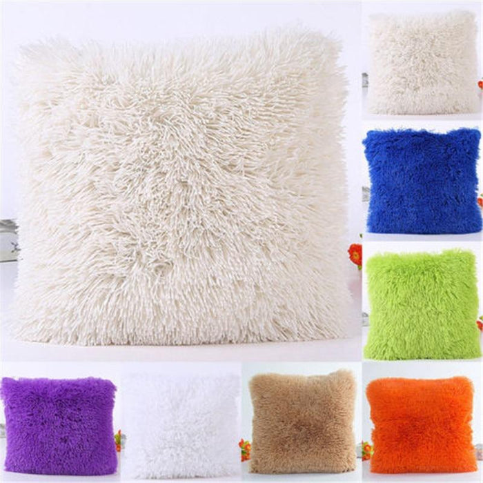 Furry Pillow Cover