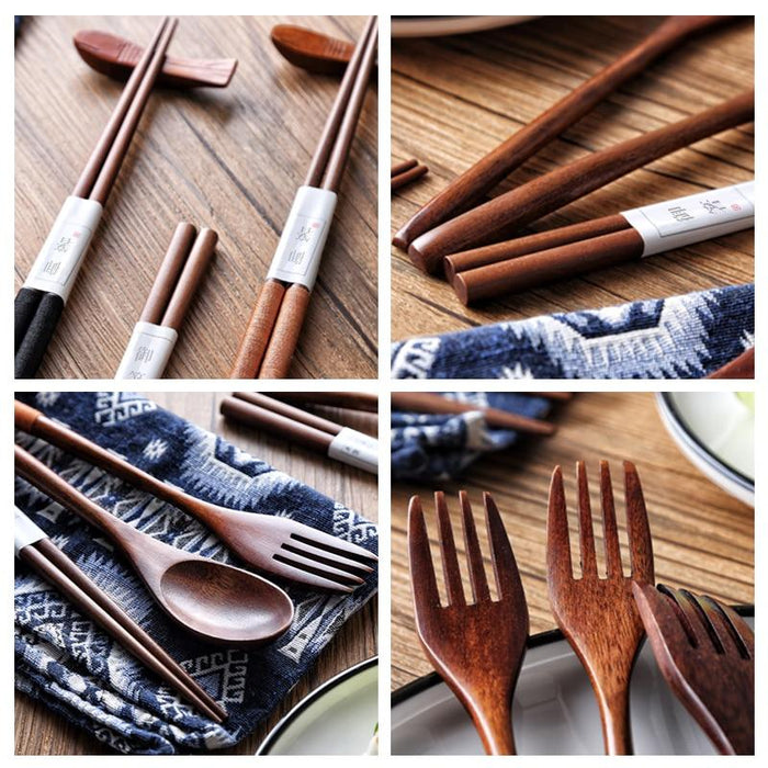 Oriental Utensil Set (18 Design Combinations)