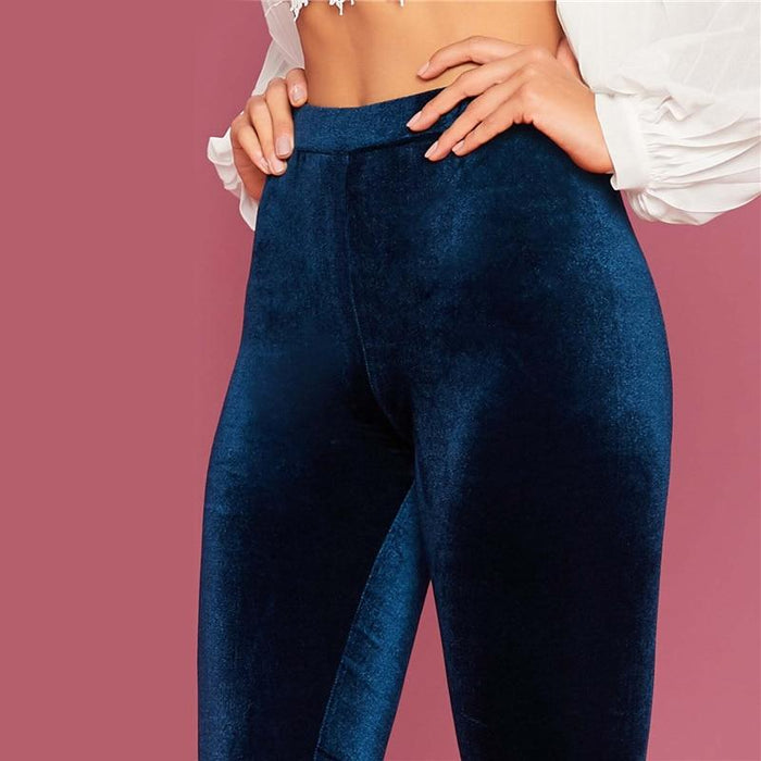 Chana Navy Leggings