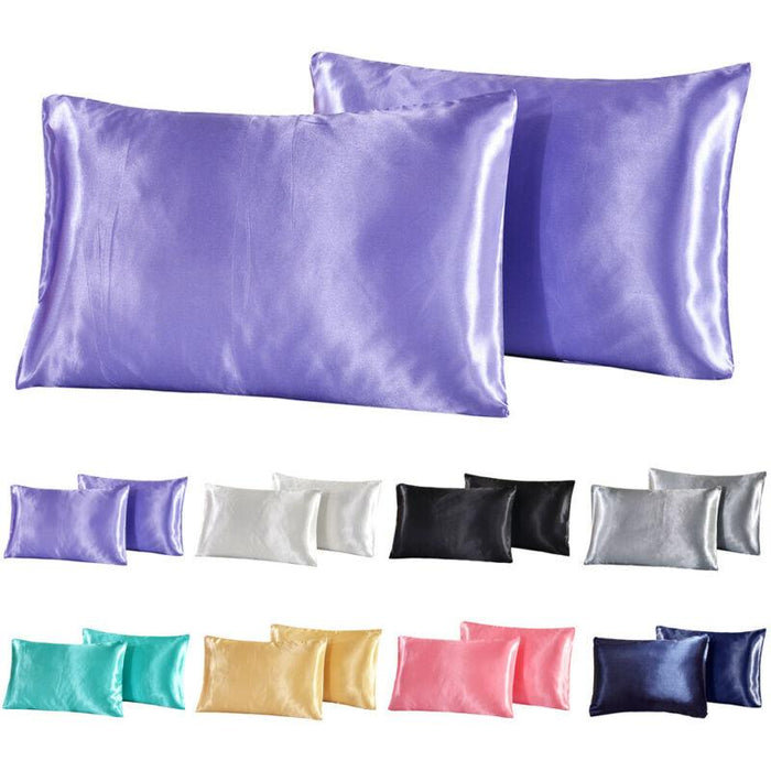 Satin Pillow Case Set