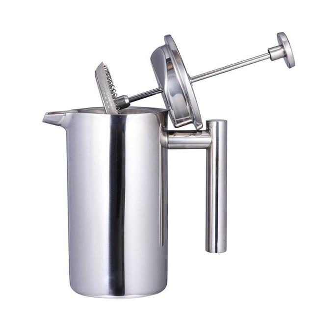 1000/800/350ml Double Insultation Stainless Steel Portable French Press