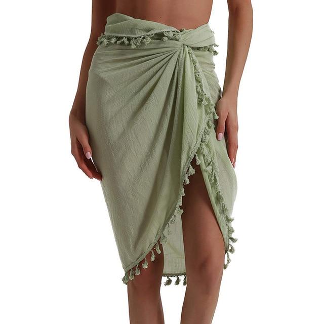 Giana Mini Cover-Up - Green