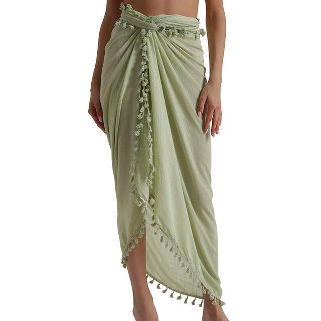 Giana Long Cover-Up - Green