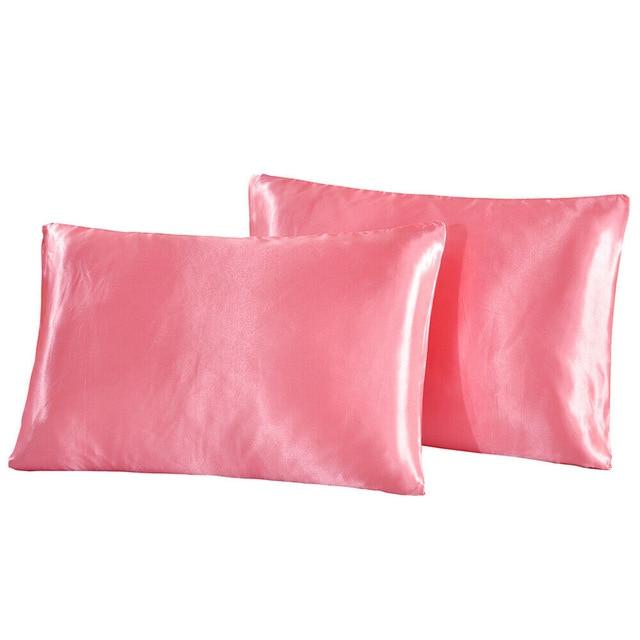 Satin Pillow Case Set