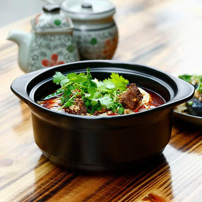 Ramen and Stew Ceramic Cooking Pot