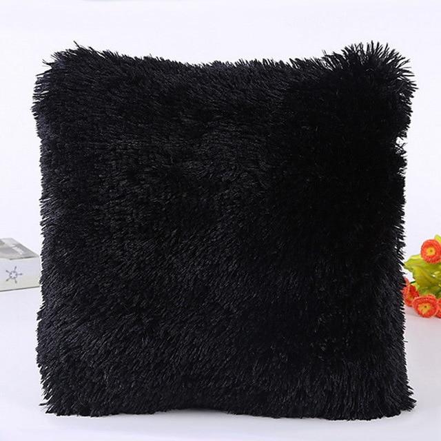 Furry Pillow Cover