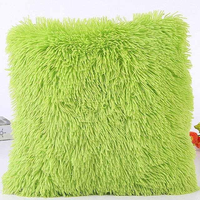 Furry Pillow Cover