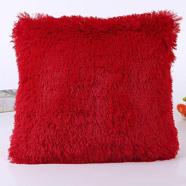 Furry Pillow Cover