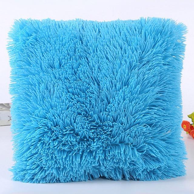 Furry Pillow Cover