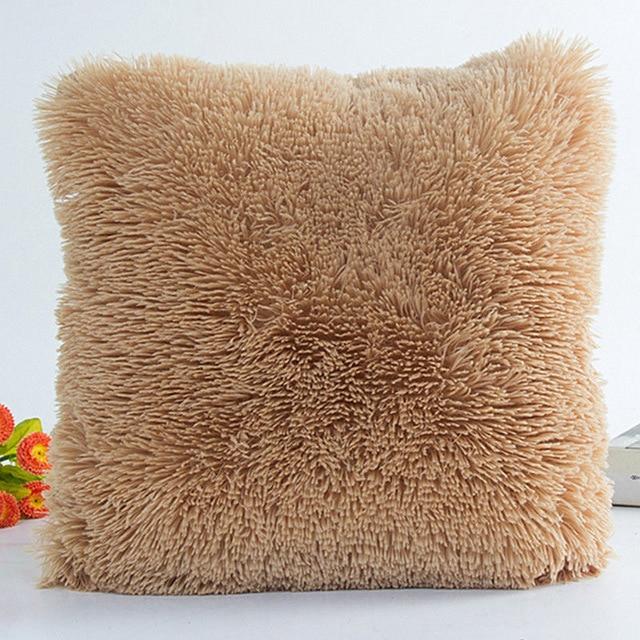 Furry Pillow Cover