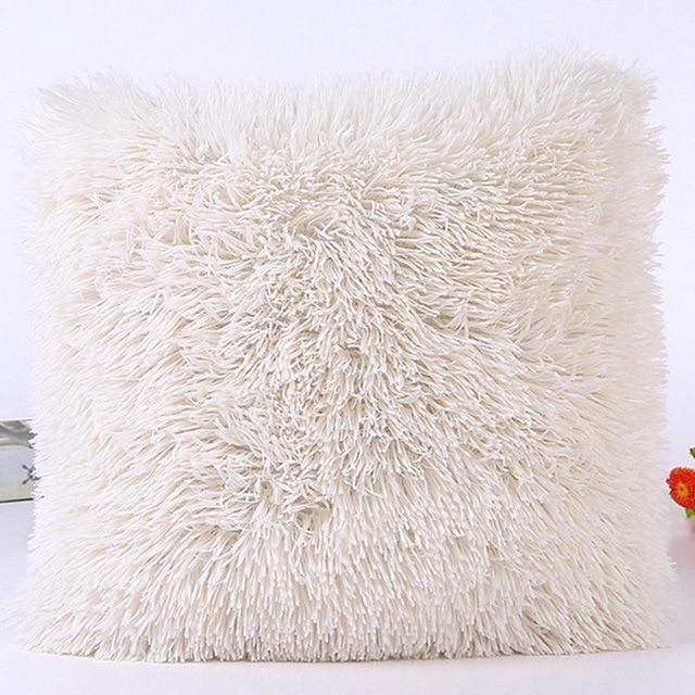 Furry Pillow Cover