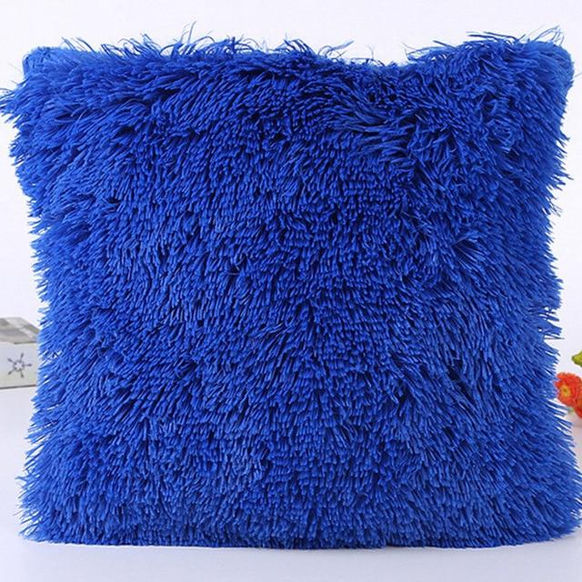 Furry Pillow Cover