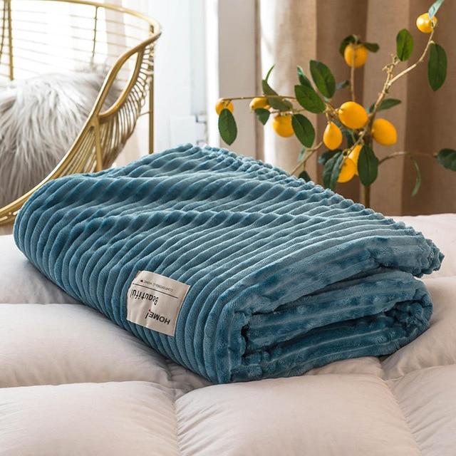 Teal Premium Microfiber Blanket