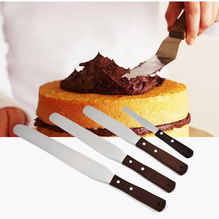 4/6/8/10 inch Stainless Steel Frosting Spatula