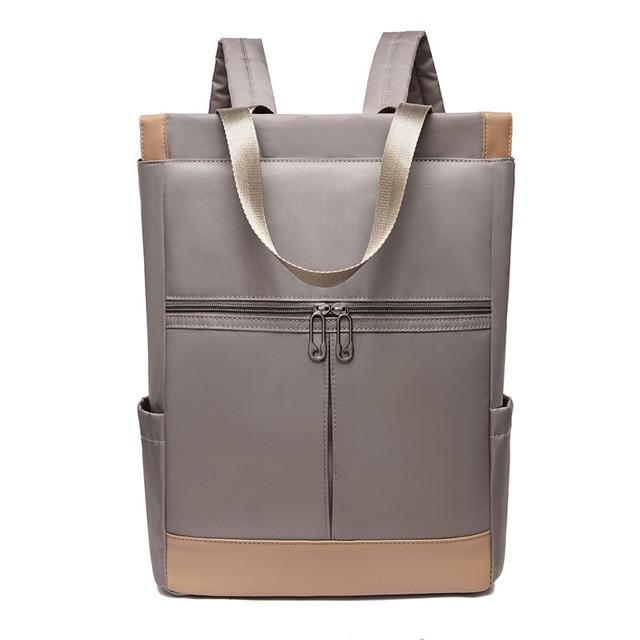 Sienna Tote Backpack - Gray