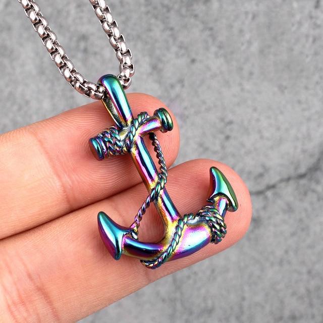 Anchors Away Necklace - Multi-Color