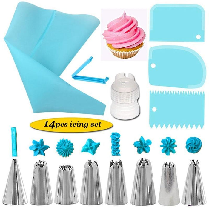 14 Piece Pastry Nozzle Set