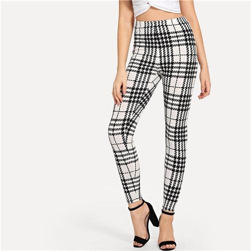 Teresa Office Plaid Leggings