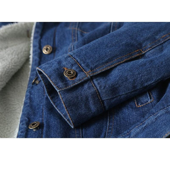 Alma Fleece-Lined Denim Jacket