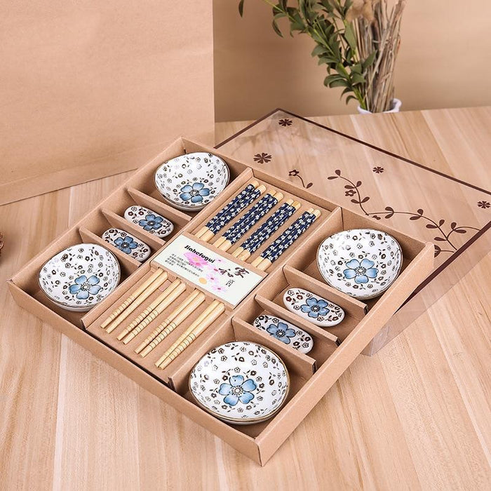 Cherry Blossoms Japanese Dinner Set (12 Pieces)