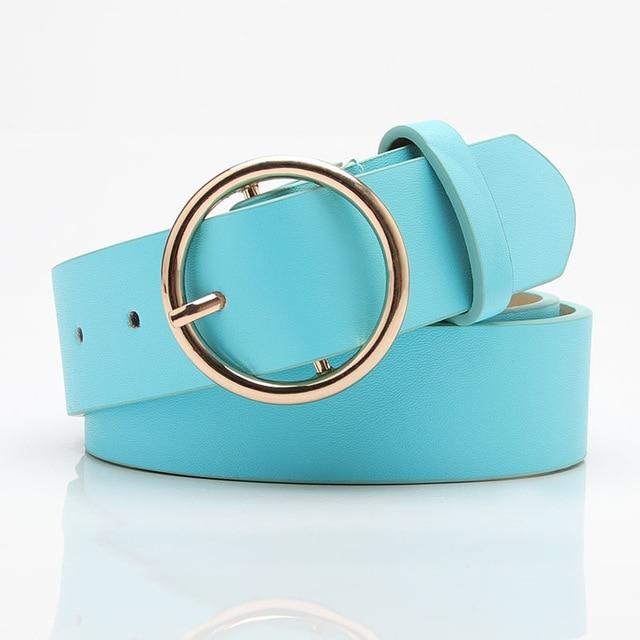 Vasi Belt Gold - Blue