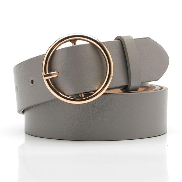 Vasi Belt Gold - Gray