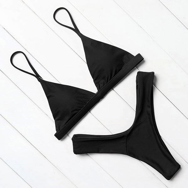 Amina Bikini Set - Black