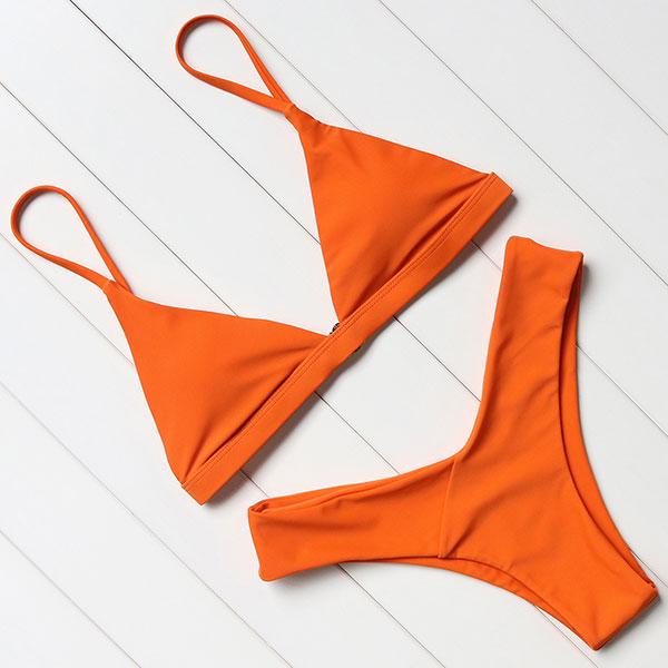 Amina Bikini Set - Orange