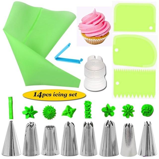 14 Piece Pastry Nozzle Set