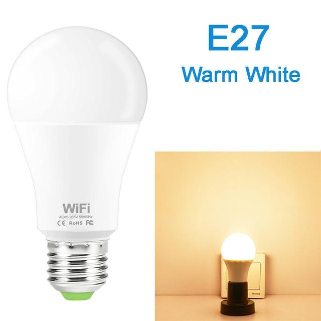 Mobile Compatible Smart LED Bulb (Compatible with iOs, Androd, Alexa, and Google Voice)