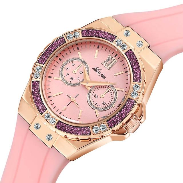 Monique Chronograph - Rose Gold Pink