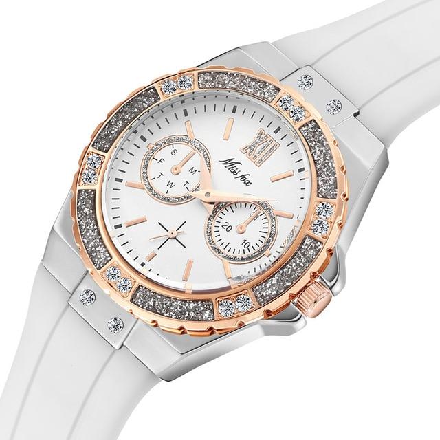 Monique Chronograph - Gold White