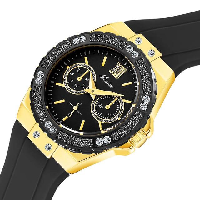 Monique Chronograph - Gold Black