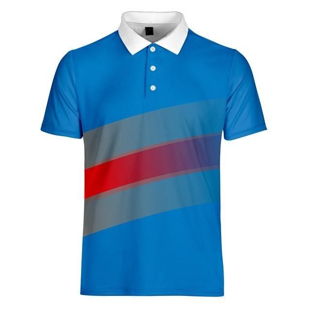 Reginald Golf High-Performance Flock Shirt