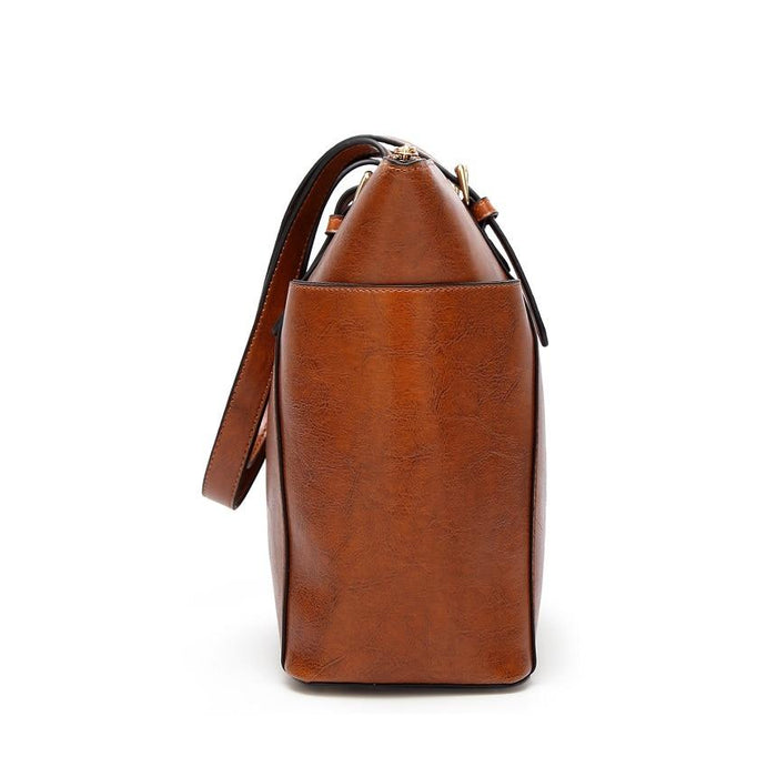 Brenda Handbag - Cognac