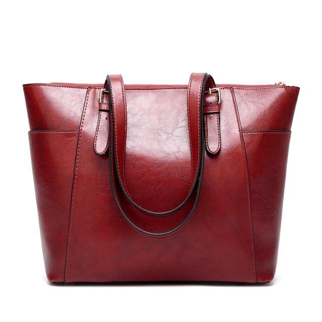 Brenda Handbag - Cherry Red