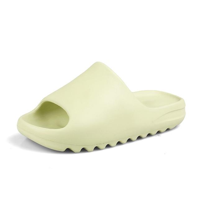 Khloe Slides - Light Green