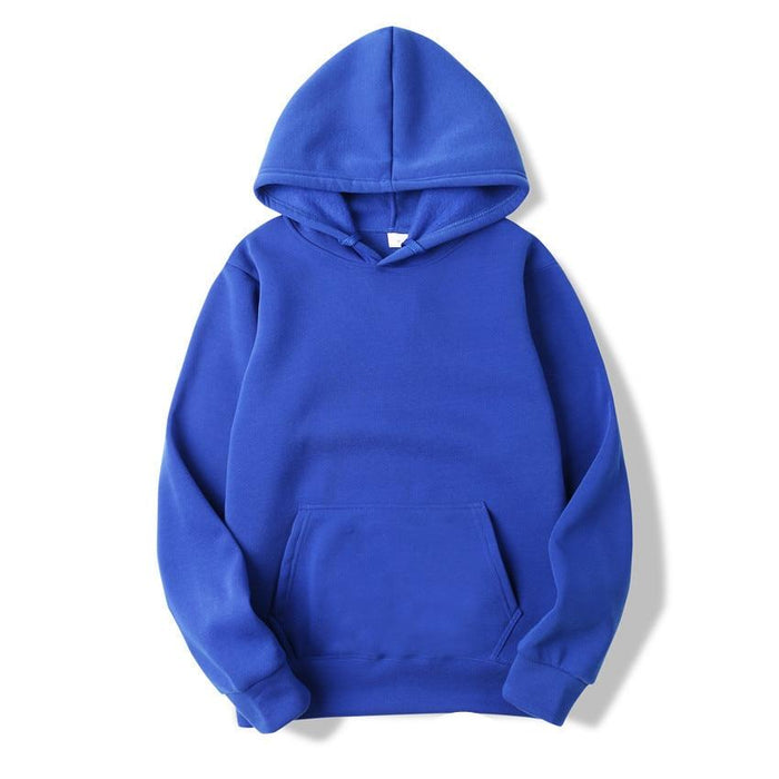 Blue Canvas Hoodie